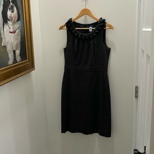 J. Crew Sleeveless wool sheath dress